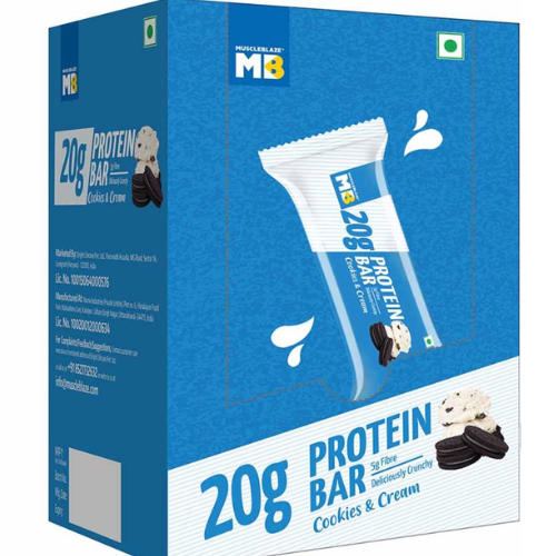 MB Fit Protein Bar 20gm (6 Pack)